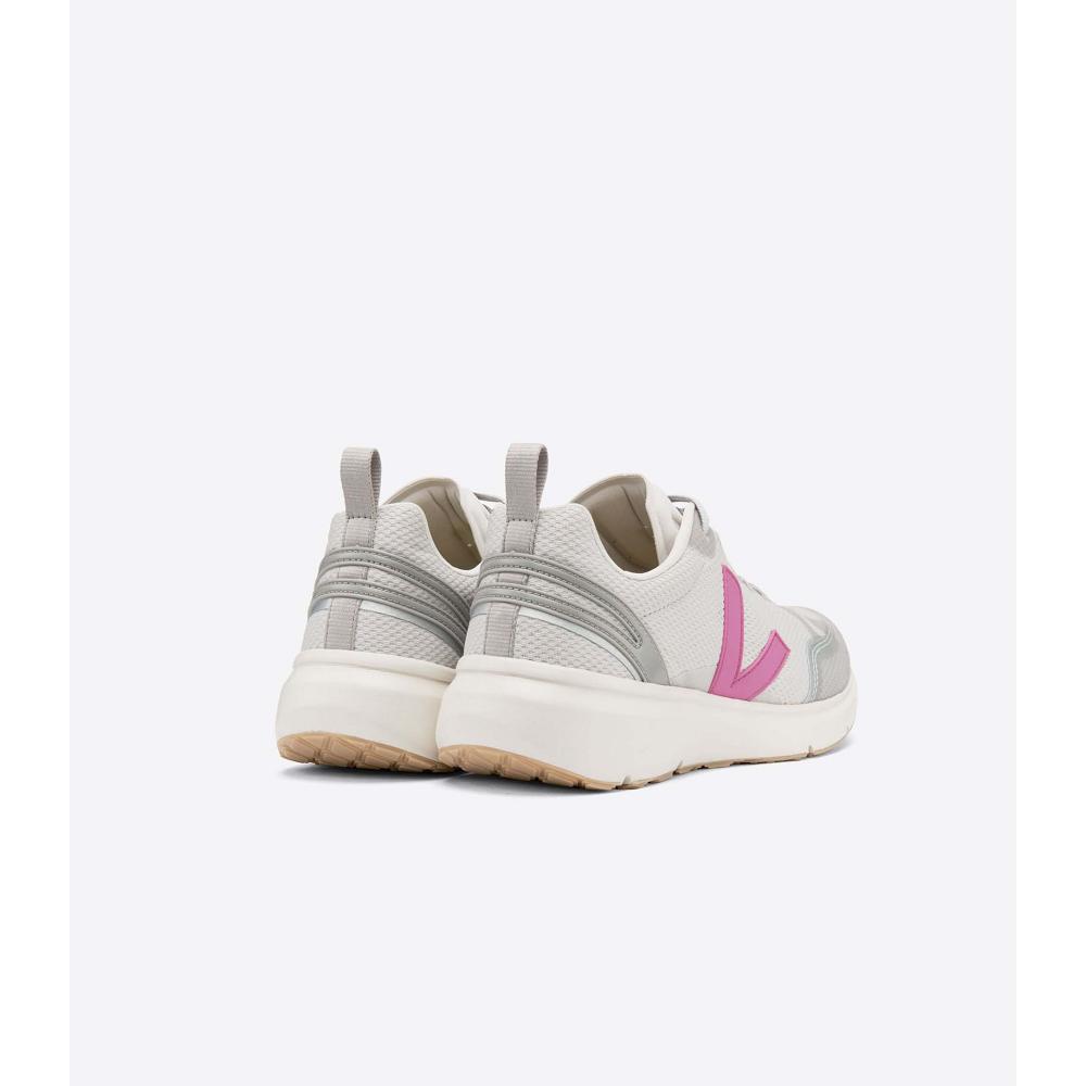 Veja CONDOR 2 ALVEOMESH Schoenen Dames Grey/Pink | NL 496AHK